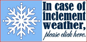 Inclement weather button